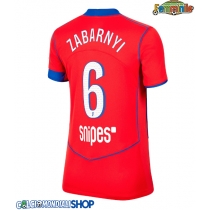 Maglie da calcio Paris Saint-Germain Illia Zabarnyi #6 Terza Maglia Femminile 2025-26 Manica Corta